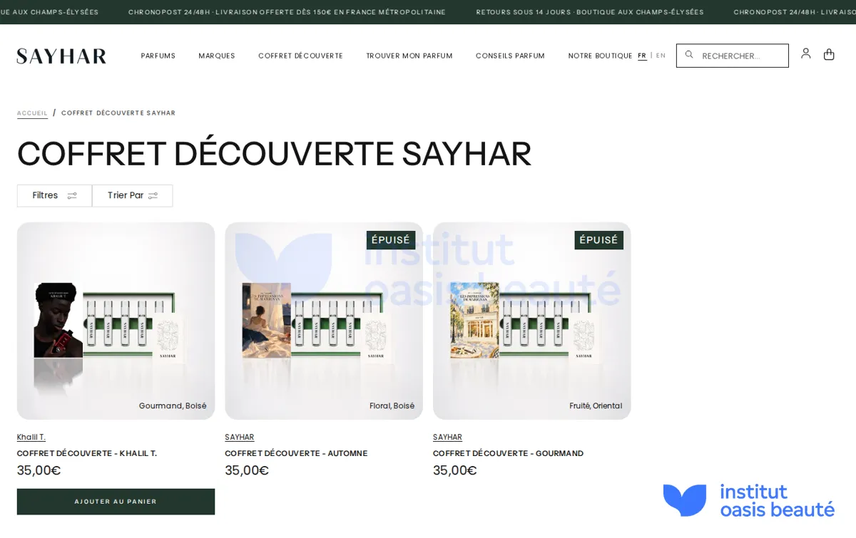 Capture : Coffret Découverte Sayhar